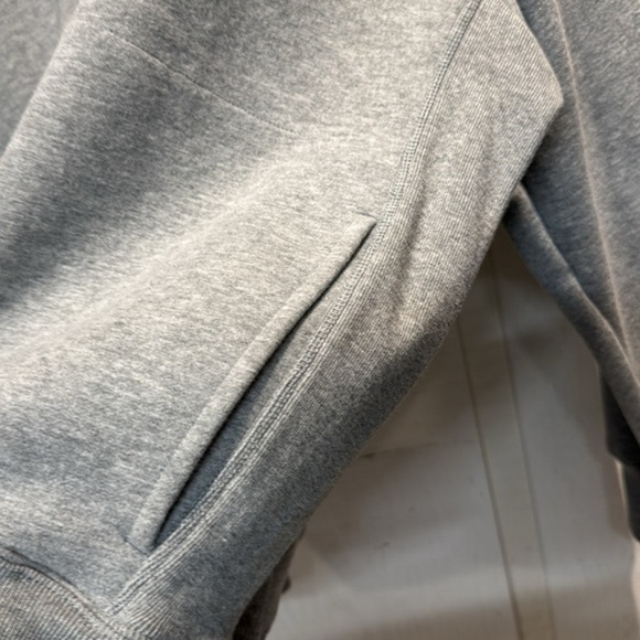 Nautica quarter zip pullover gray sweatshirt, men’s size‎ large - Picture 3 of 5